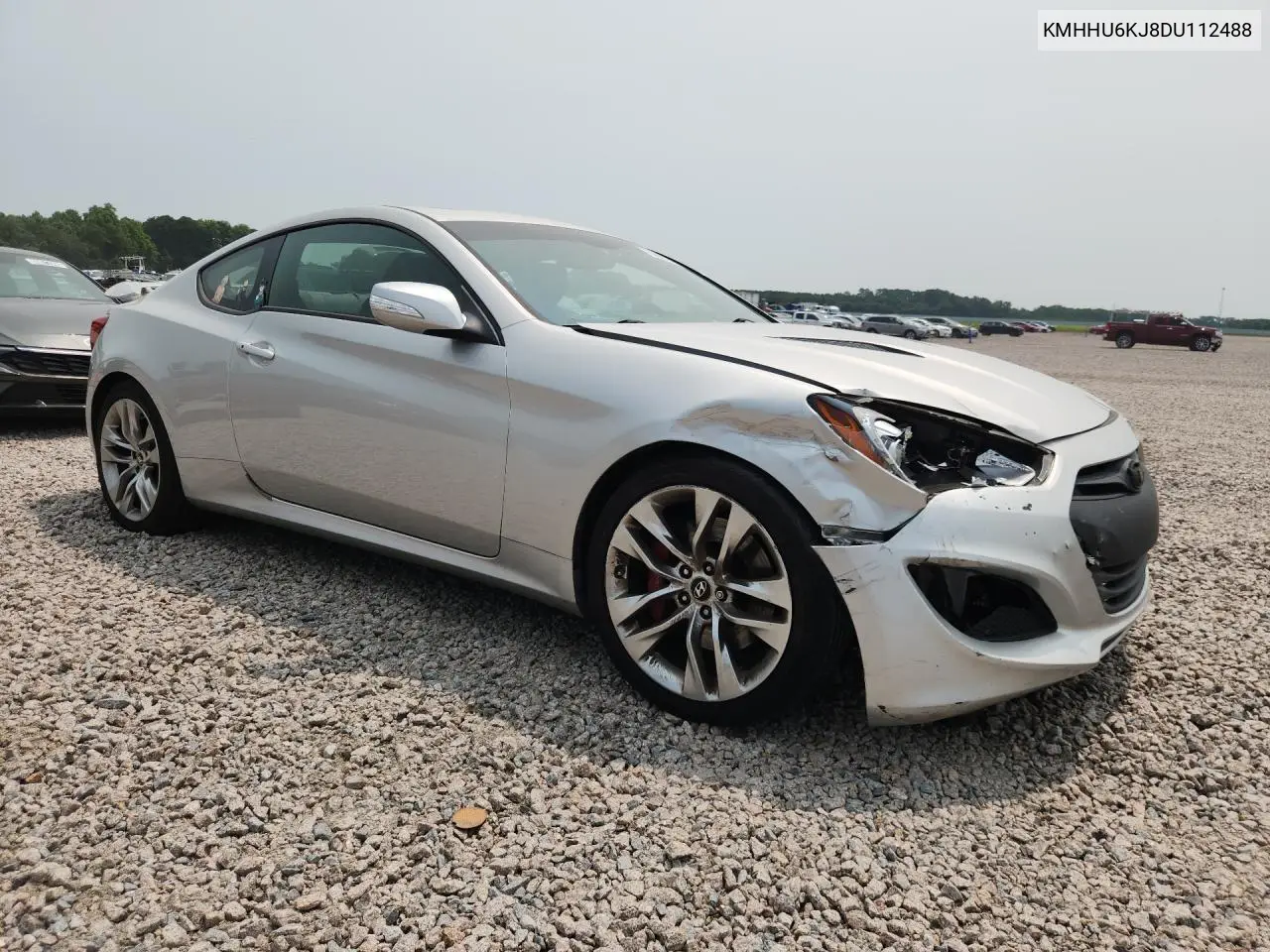 2013 Hyundai Genesis Coupe 3.8L VIN: KMHHU6KJ8DU112488 Lot: 60969946