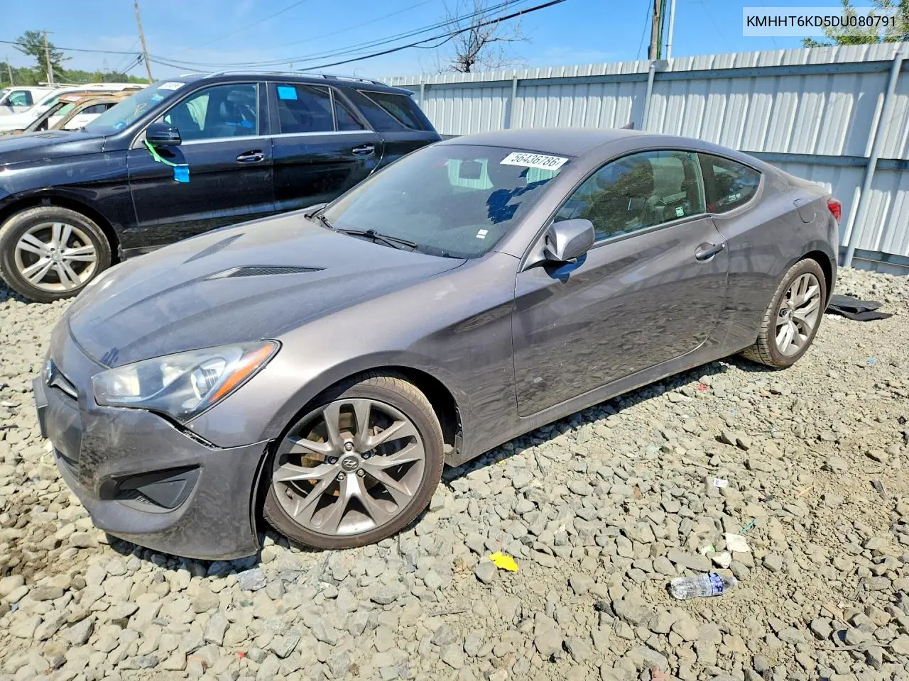 2013 Hyundai Genesis Coupe 2.0T VIN: KMHHT6KD5DU080791 Lot: 61645276