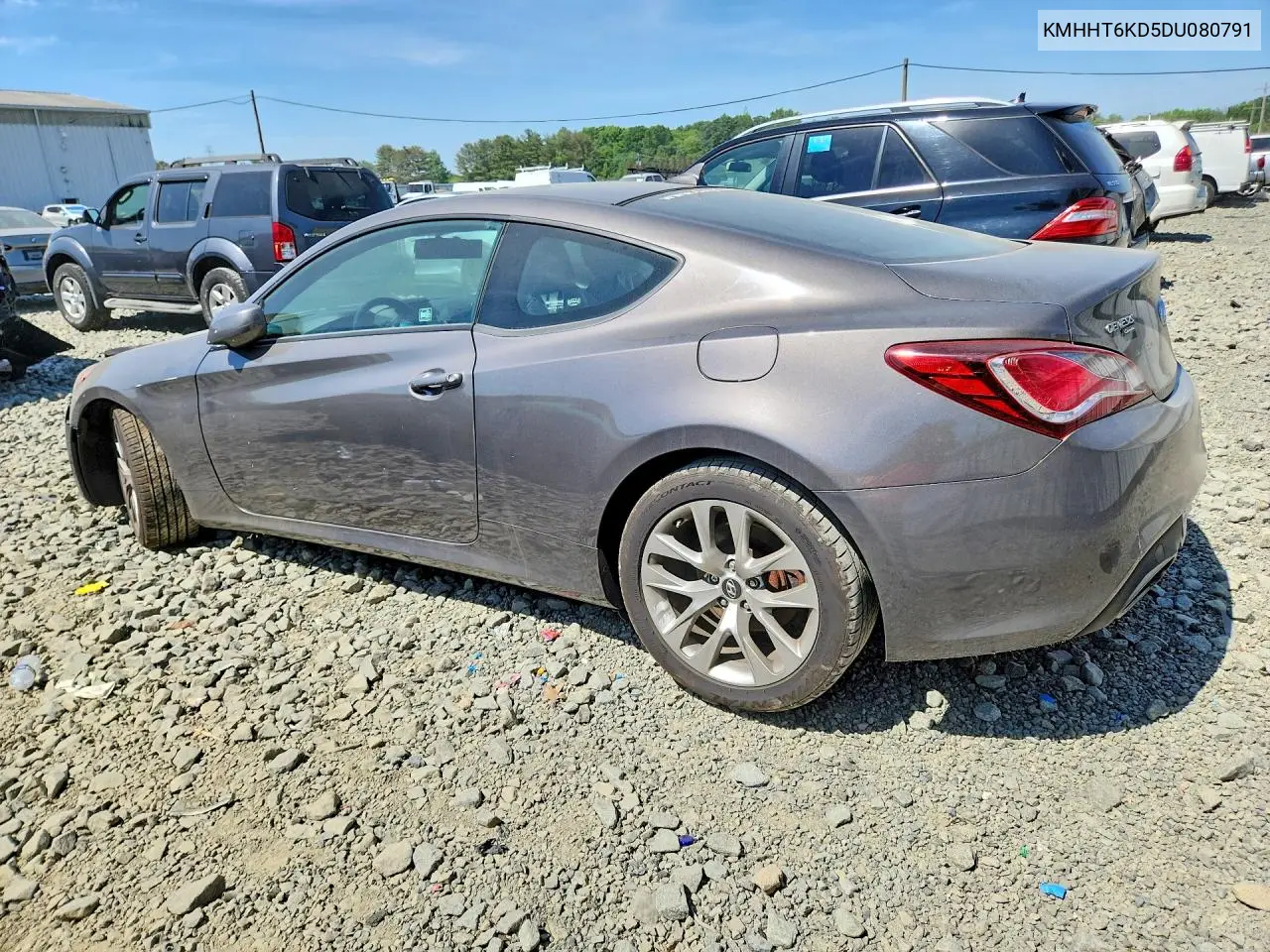 2013 Hyundai Genesis Coupe 2.0T VIN: KMHHT6KD5DU080791 Lot: 61645276