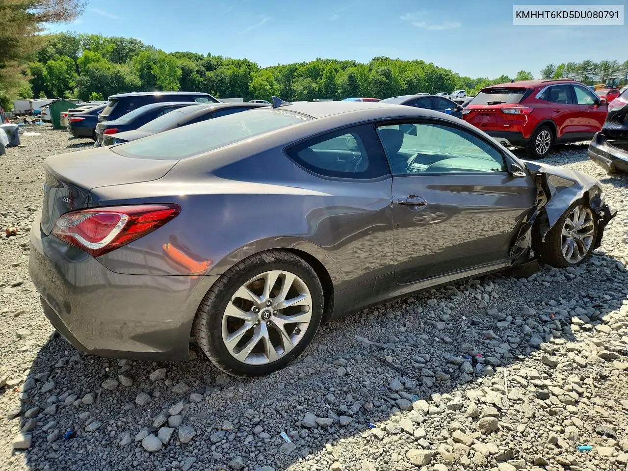 2013 Hyundai Genesis Coupe 2.0T VIN: KMHHT6KD5DU080791 Lot: 61645276