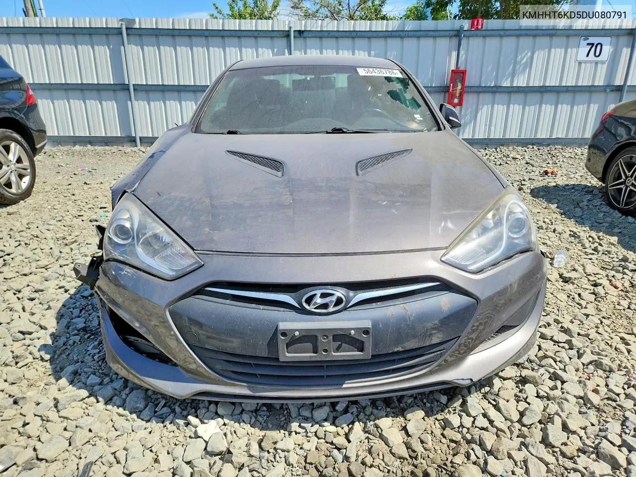 2013 Hyundai Genesis Coupe 2.0T VIN: KMHHT6KD5DU080791 Lot: 61645276