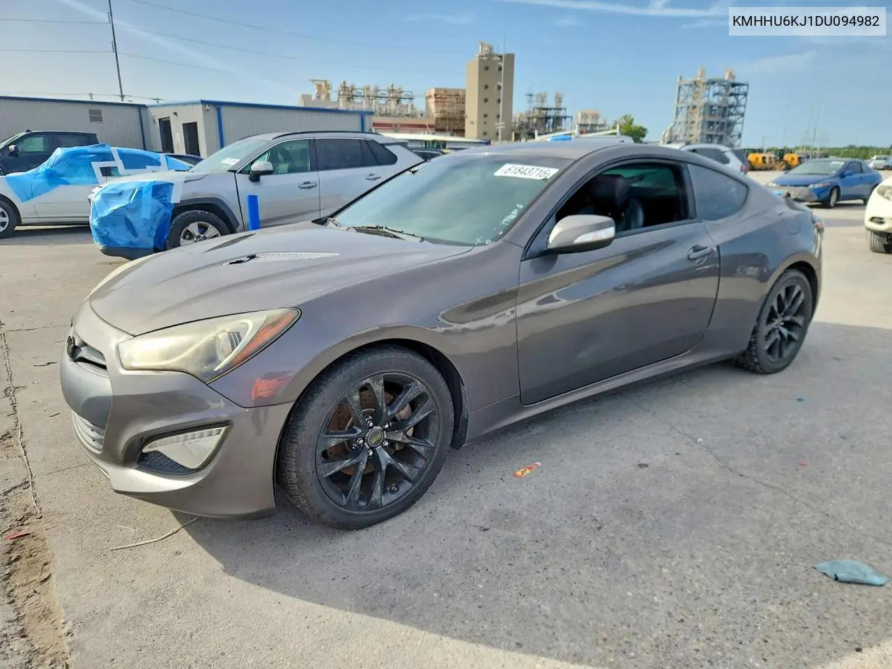 2013 Hyundai Genesis Coupe 3.8 Grand Touring VIN: KMHHU6KJ1DU094982 Lot: 61843716