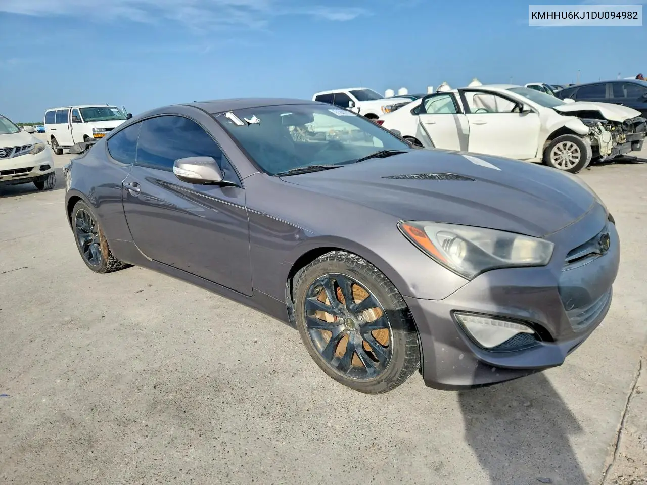 2013 Hyundai Genesis Coupe 3.8 Grand Touring VIN: KMHHU6KJ1DU094982 Lot: 61843716