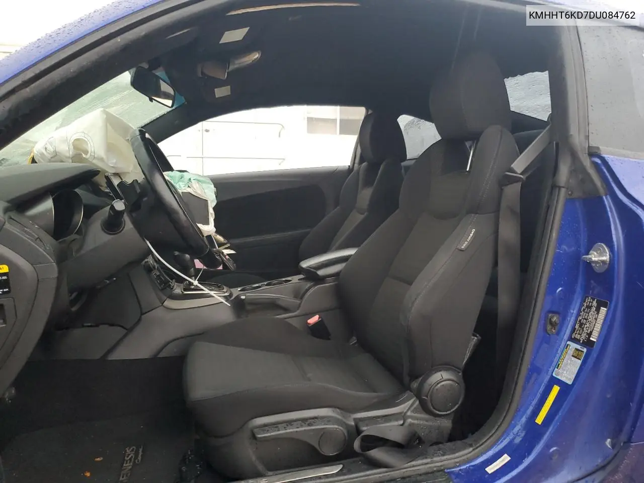 2013 Hyundai Genesis Coupe 2.0T VIN: KMHHT6KD7DU084762 Lot: 93561785