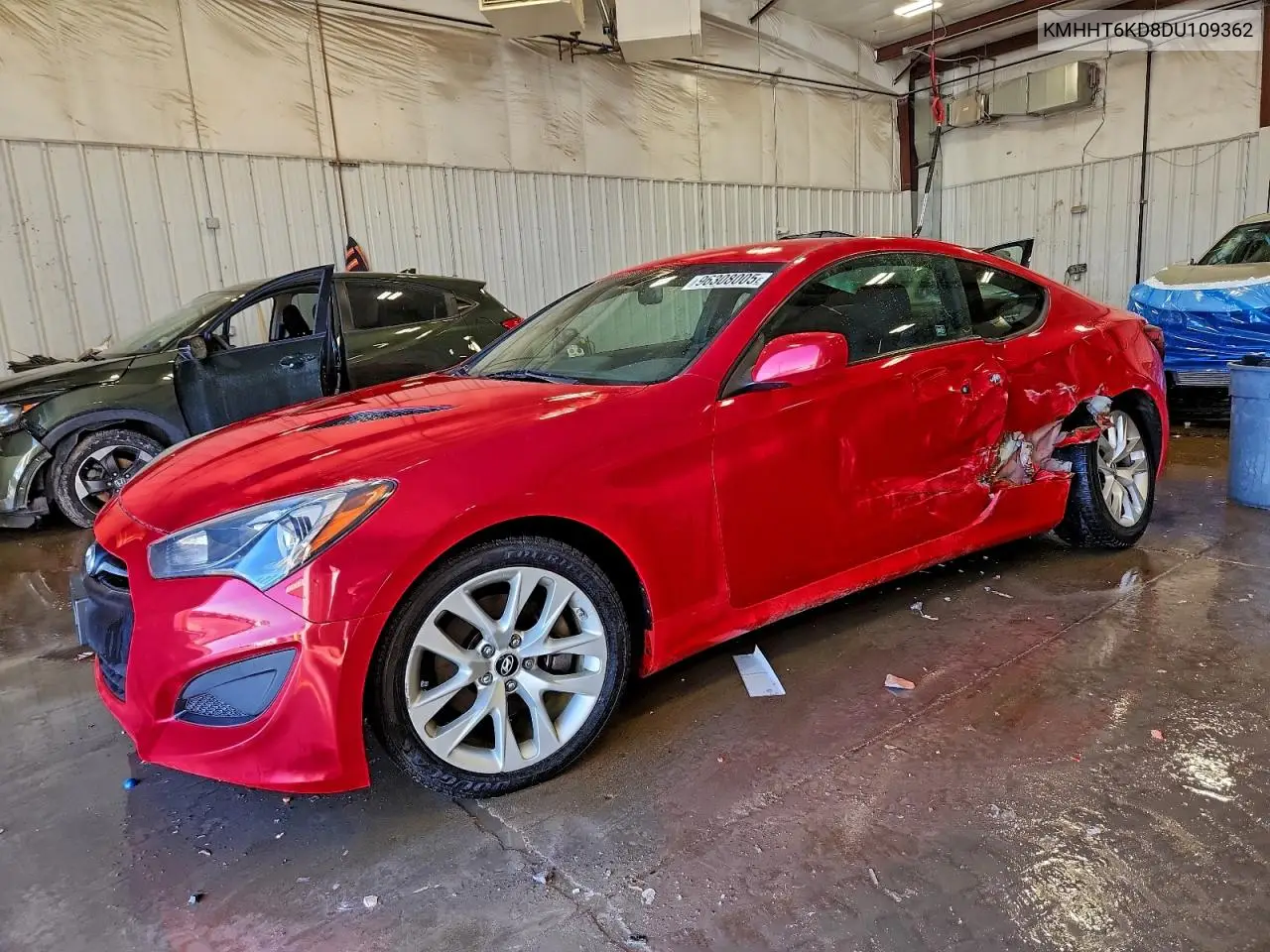 2013 Hyundai Genesis Coupe 2.0T VIN: KMHHT6KD8DU109362 Lot: 96308005