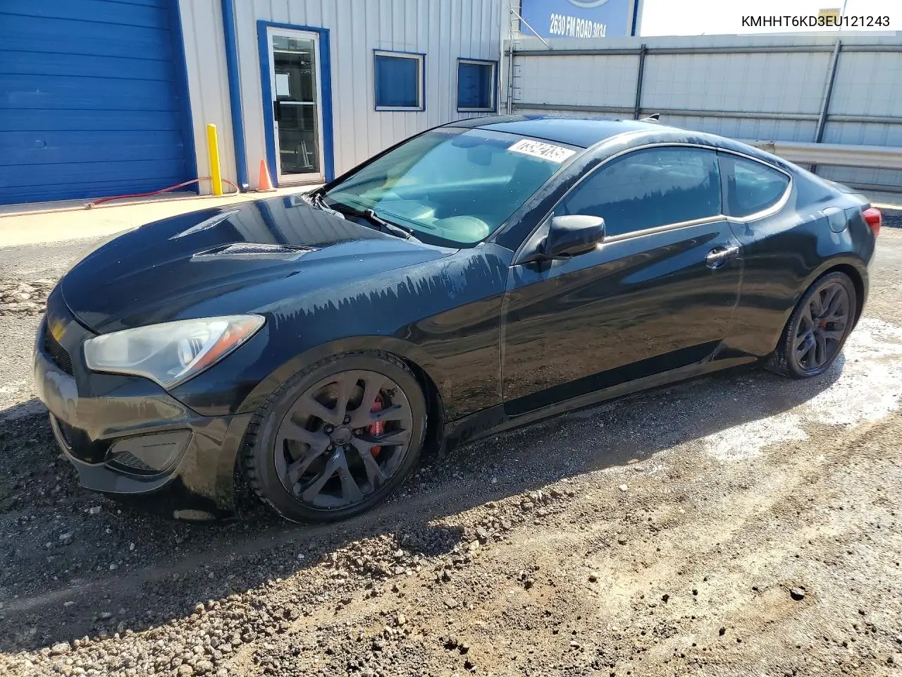 2014 Hyundai Genesis Coupe 2.0T VIN: KMHHT6KD3EU121243 Lot: 73342135