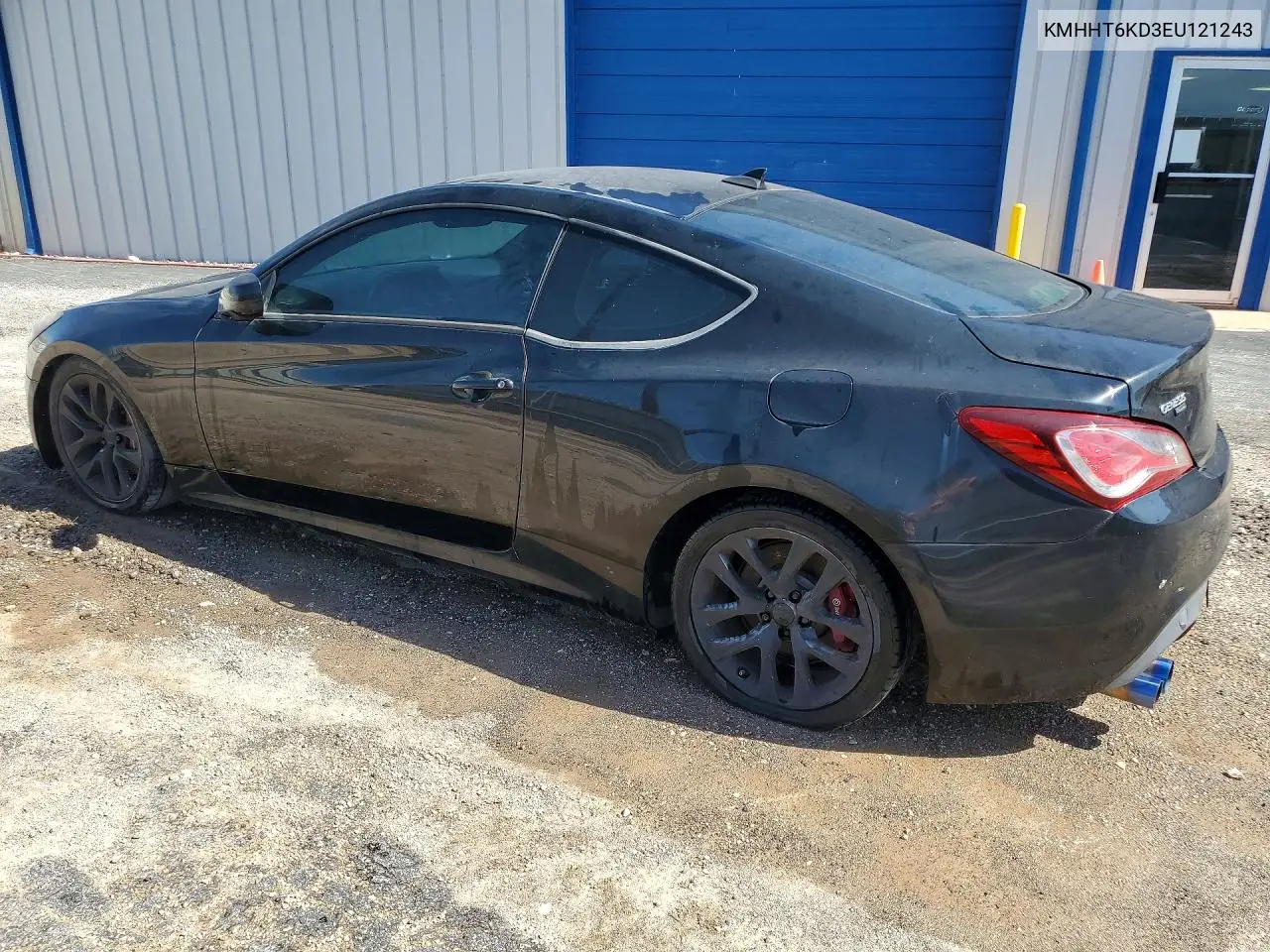 2014 Hyundai Genesis Coupe 2.0T VIN: KMHHT6KD3EU121243 Lot: 73342135