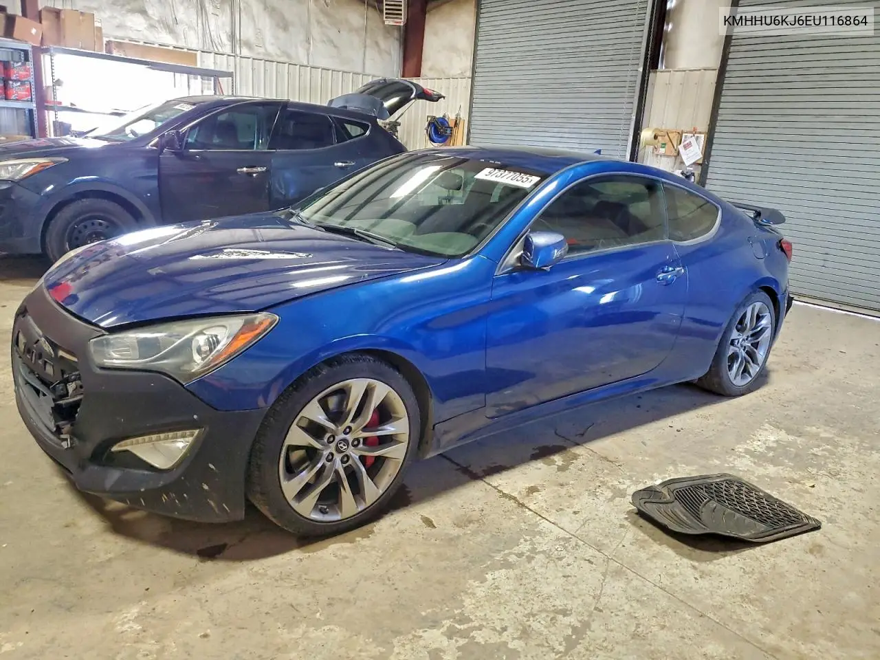 KMHHU6KJ6EU116864 2014 Hyundai Genesis Coupe 3.8L