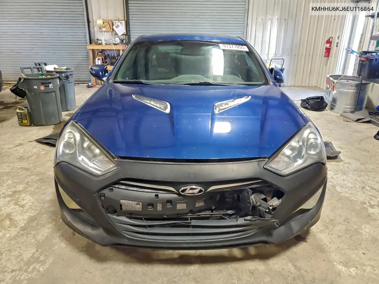 KMHHU6KJ6EU116864 2014 Hyundai Genesis Coupe 3.8L