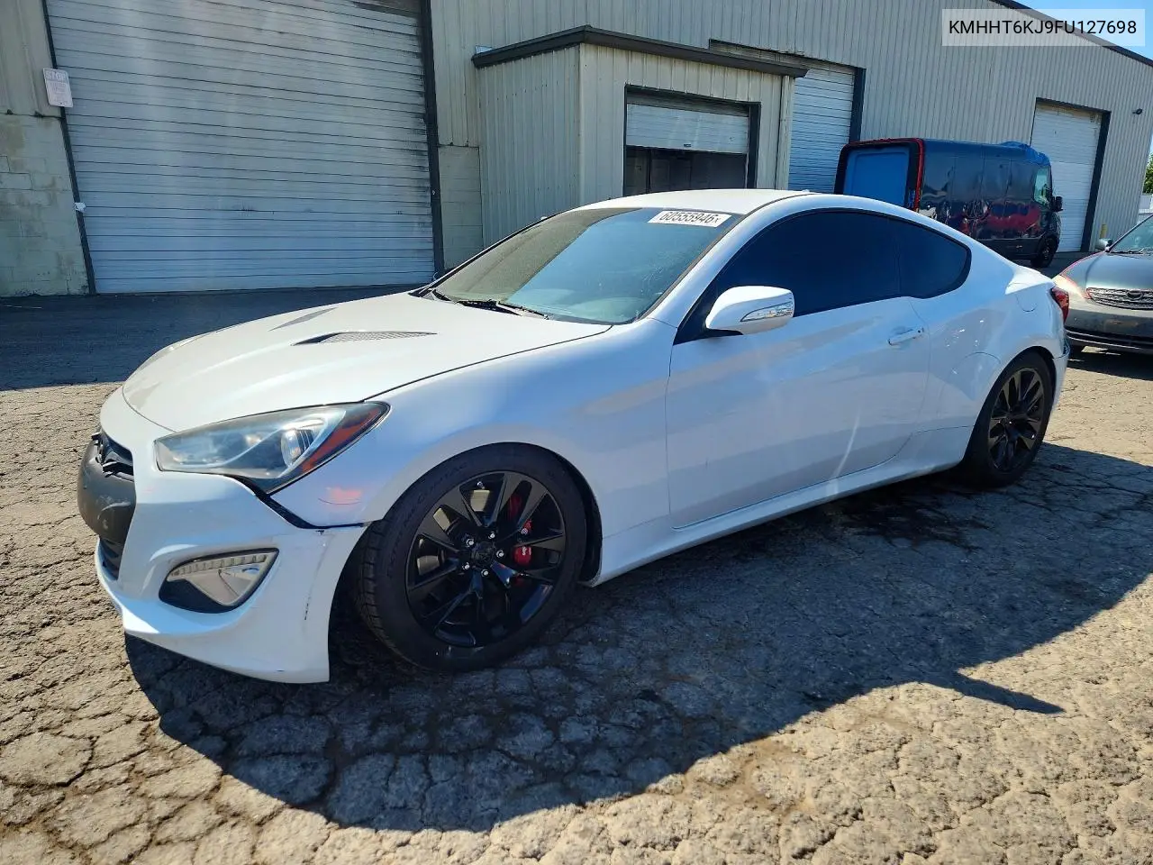 2015 Hyundai Genesis Coupe 3.8L VIN: KMHHT6KJ9FU127698 Lot: 60555946