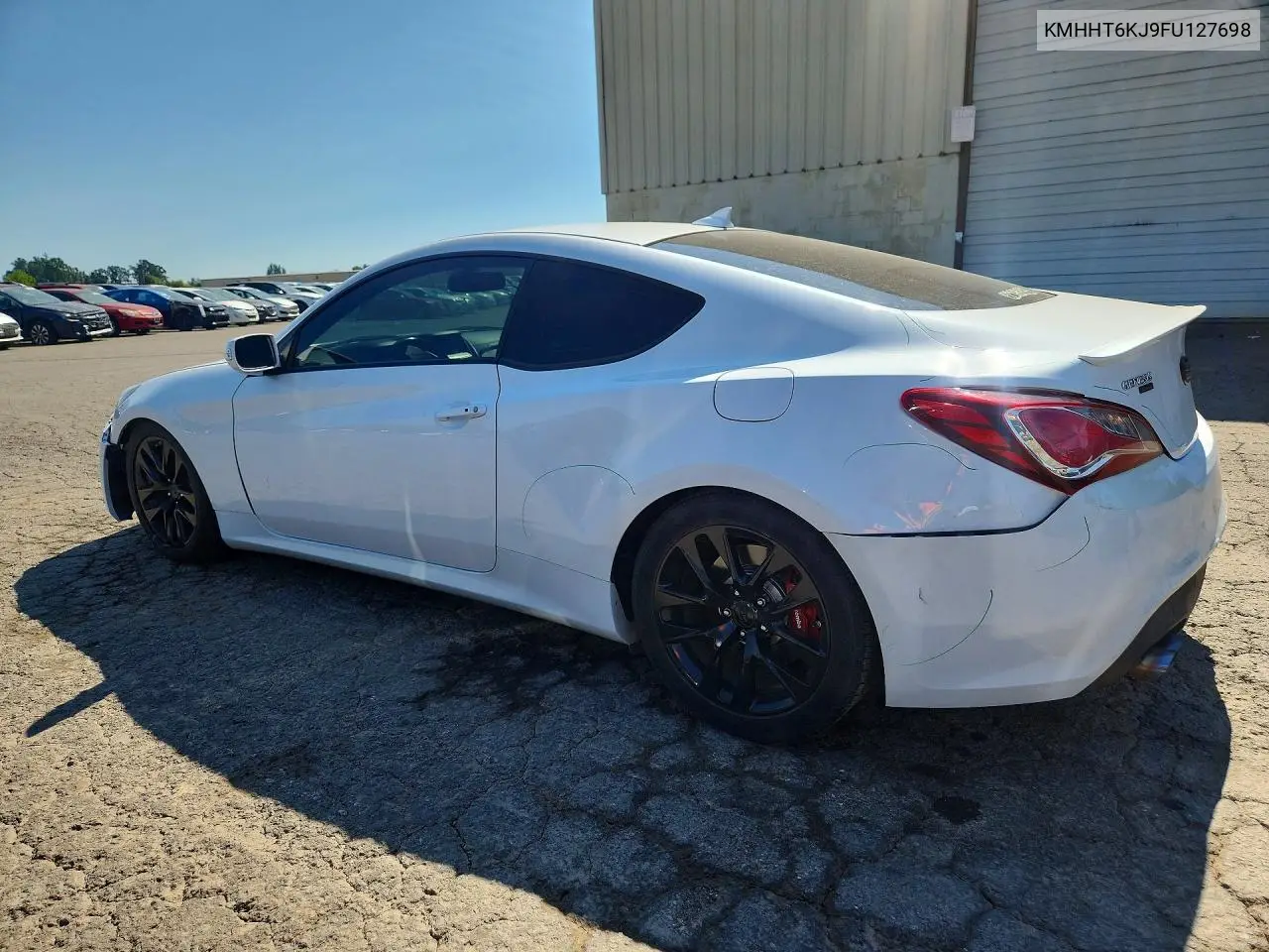 2015 Hyundai Genesis Coupe 3.8L VIN: KMHHT6KJ9FU127698 Lot: 60555946
