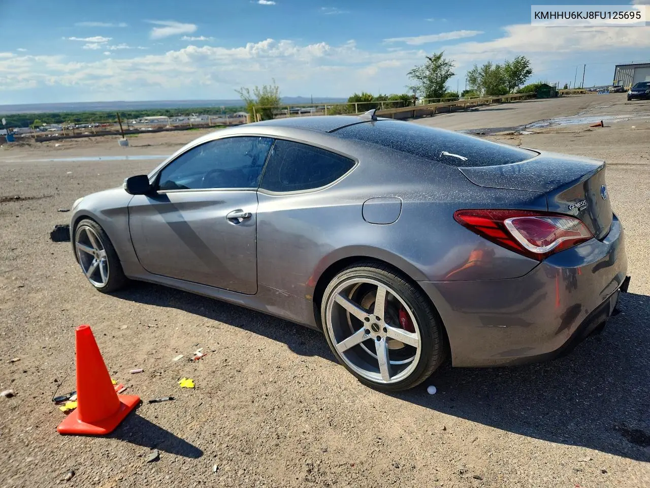 2015 Hyundai Genesis Coupe 3.8 R-Spec VIN: KMHHU6KJ8FU125695 Lot: 61806506