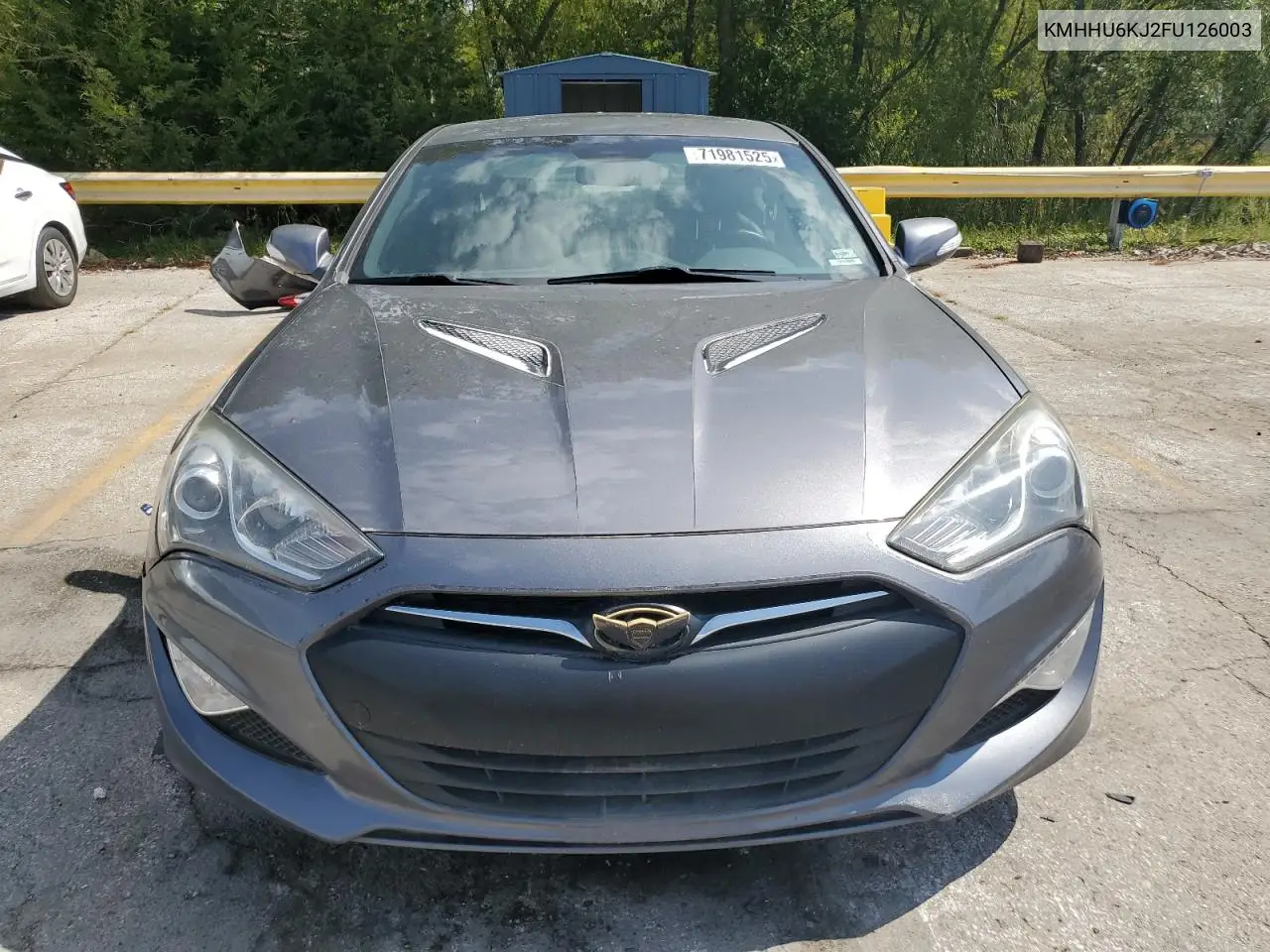 2015 Hyundai Genesis Coupe 3.8 Ultimate VIN: KMHHU6KJ2FU126003 Lot: 85089605