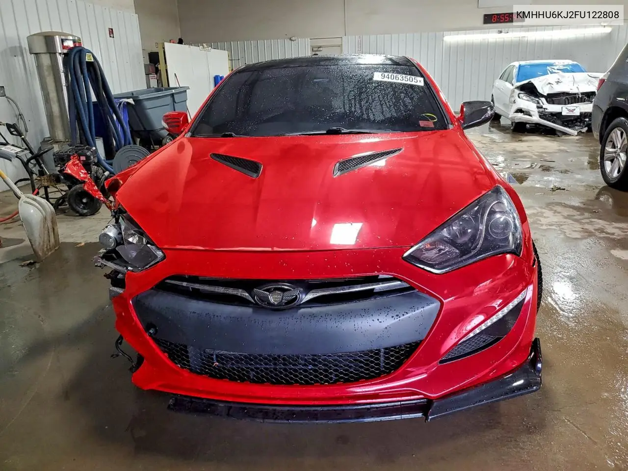 2015 Hyundai Genesis Coupe 3.8 Ultimate VIN: KMHHU6KJ2FU122808 Lot: 94063505