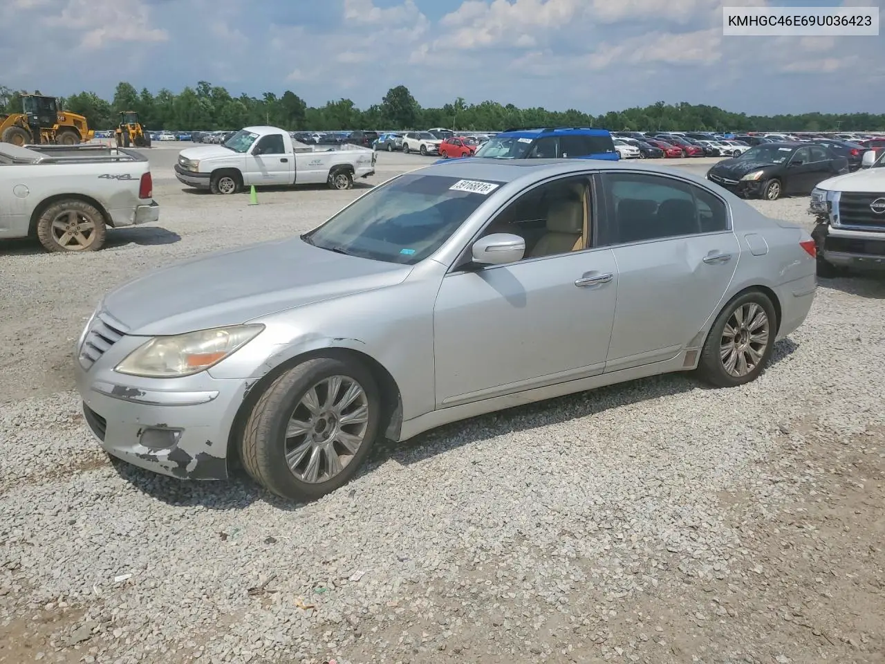 2009 Hyundai Genesis 3.8L VIN: KMHGC46E69U036423 Lot: 59168816