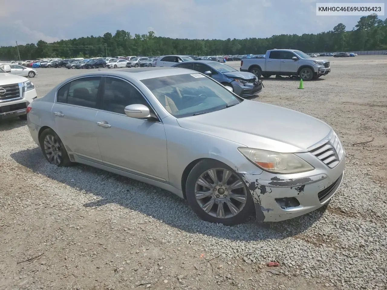 2009 Hyundai Genesis 3.8L VIN: KMHGC46E69U036423 Lot: 59168816