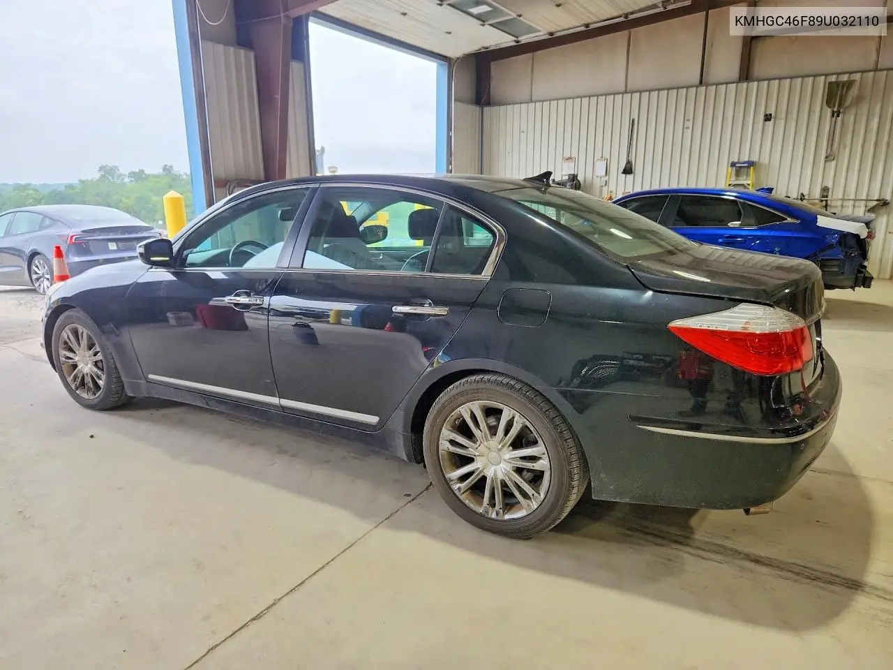 2009 Hyundai Genesis 4.6L VIN: KMHGC46F89U032110 Lot: 59680616