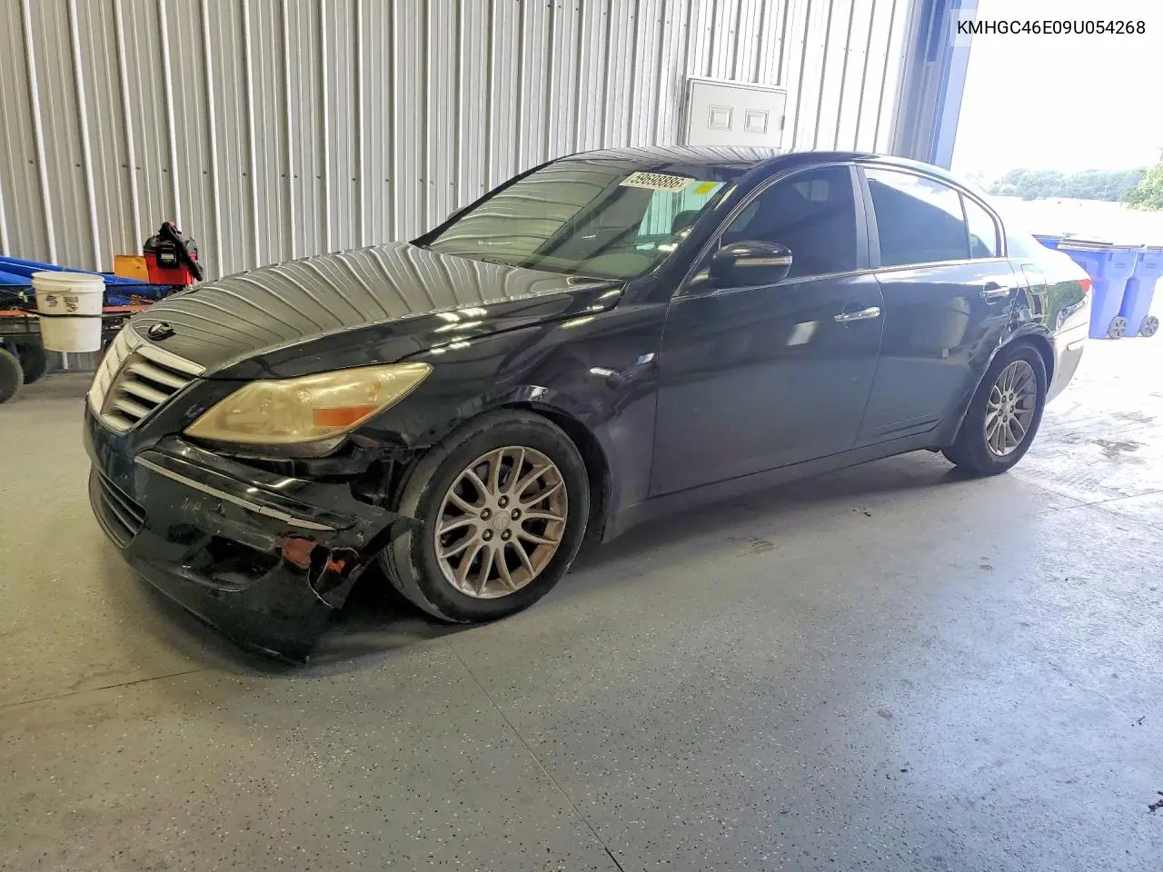 2009 Hyundai Genesis 3.8L VIN: KMHGC46E09U054268 Lot: 59698886
