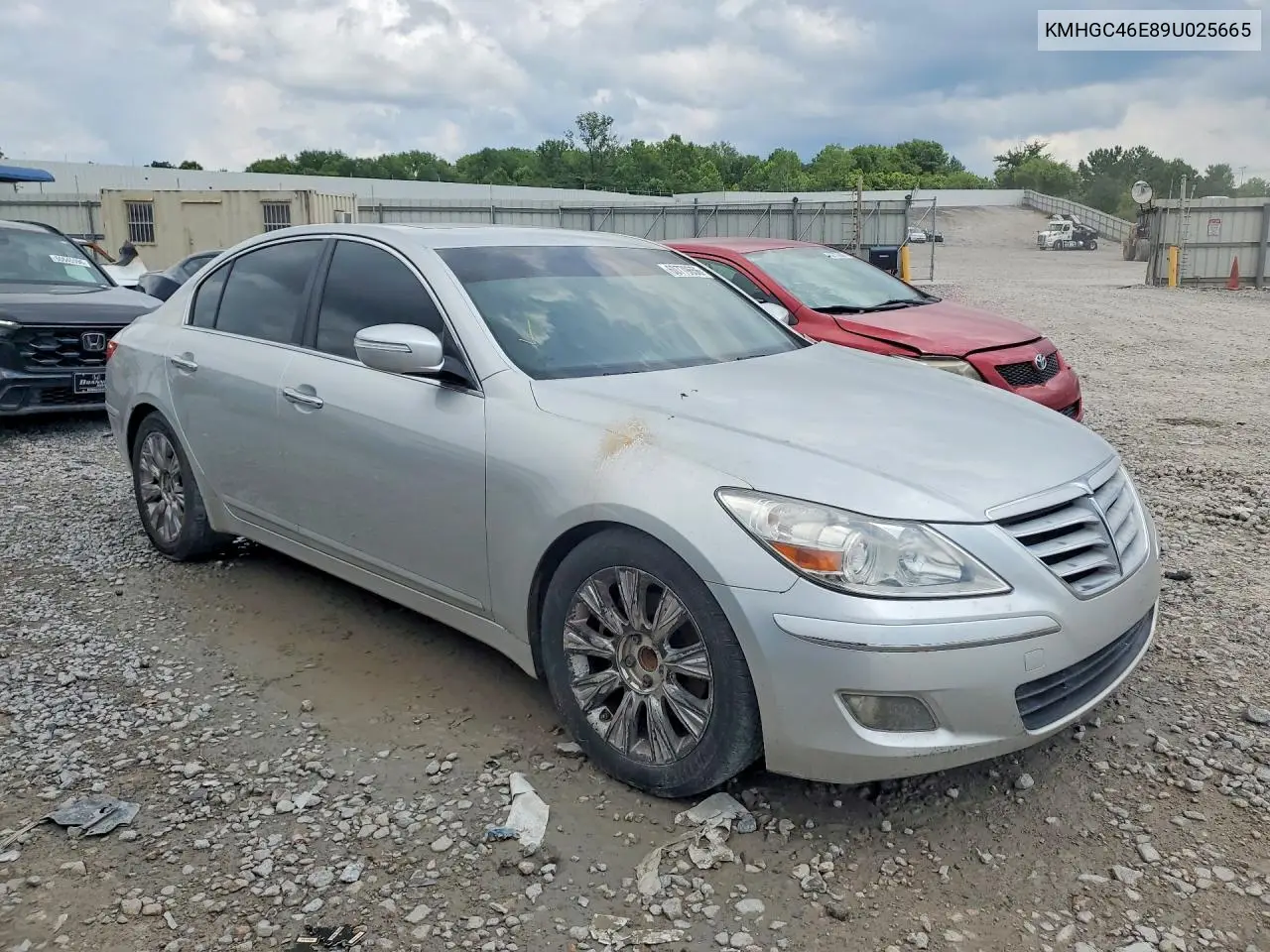 2009 Hyundai Genesis 3.8L VIN: KMHGC46E89U025665 Lot: 60779656