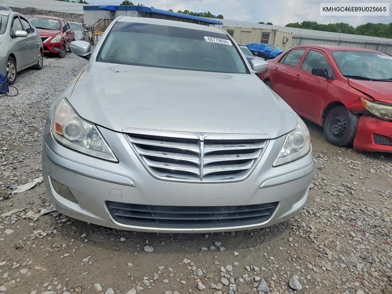2009 Hyundai Genesis 3.8L VIN: KMHGC46E89U025665 Lot: 60779656