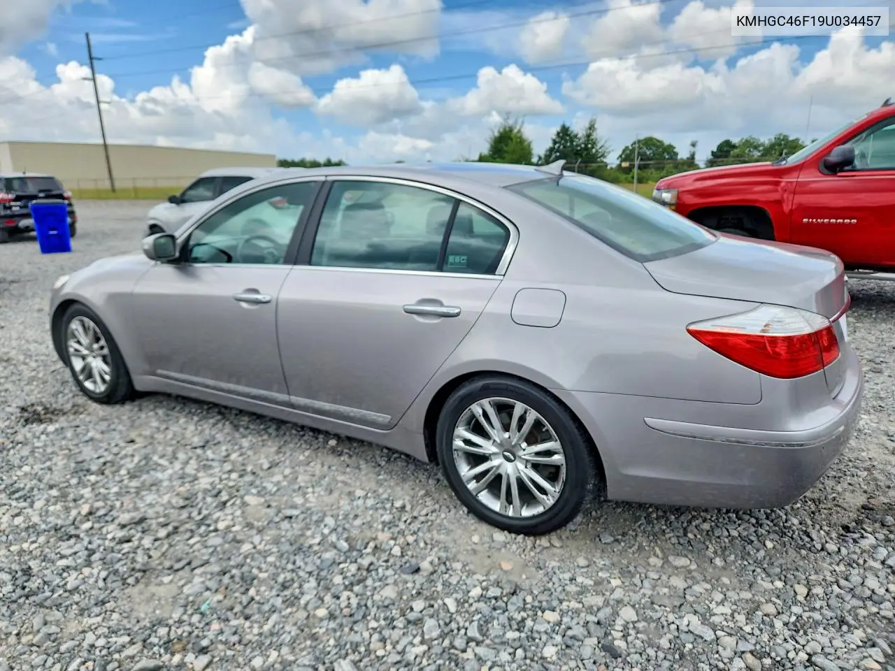 2009 Hyundai Genesis 4.6L VIN: KMHGC46F19U034457 Lot: 61124226