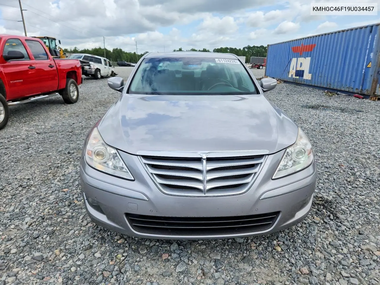 2009 Hyundai Genesis 4.6L VIN: KMHGC46F19U034457 Lot: 61124226