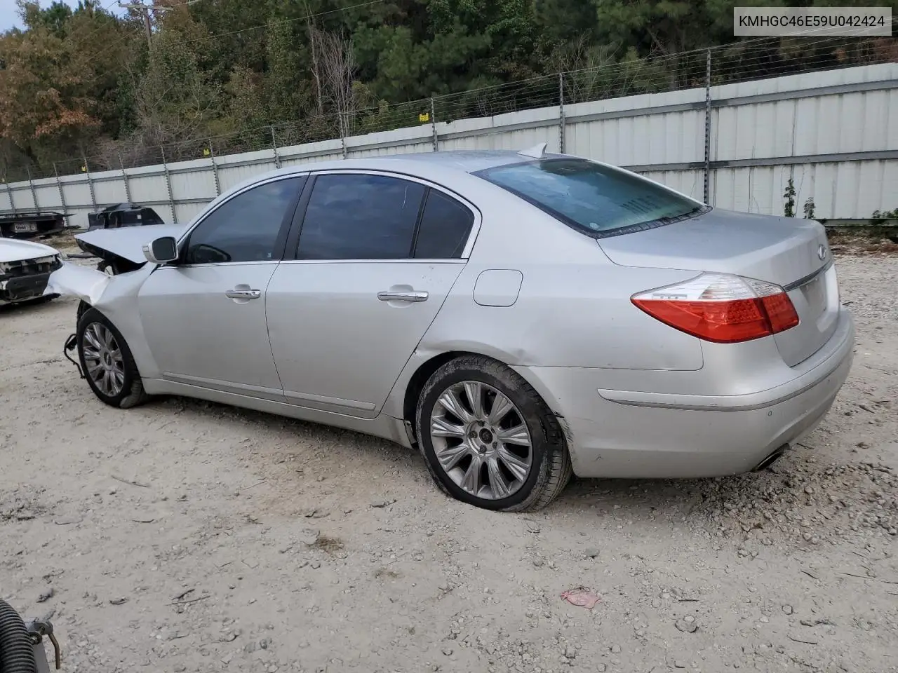 KMHGC46E59U042424 2009 Hyundai Genesis 3.8L
