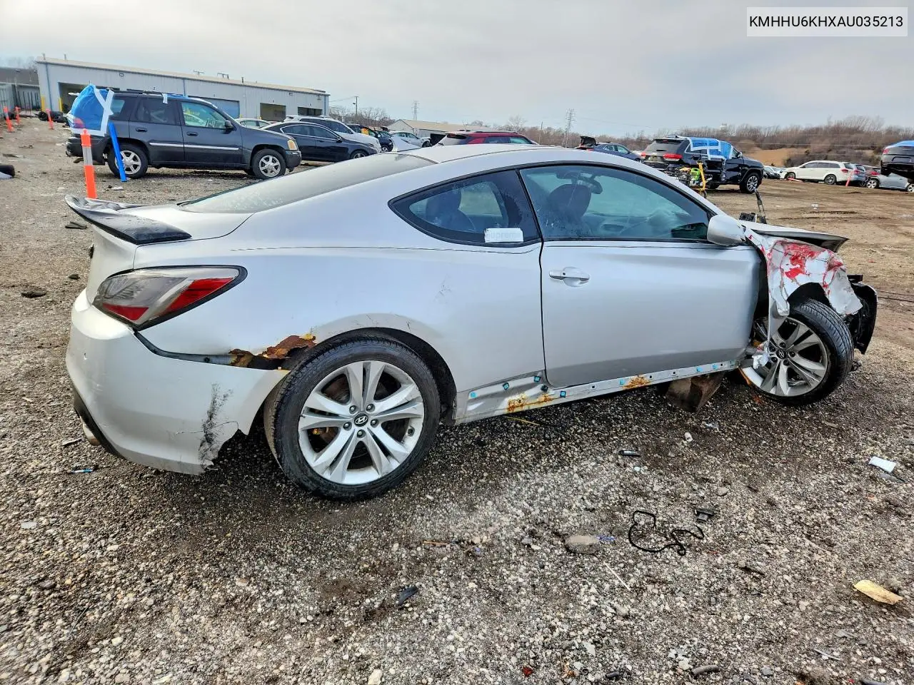 2010 Hyundai Genesis Coupe 3.8L VIN: KMHHU6KHXAU035213 Lot: 45774796