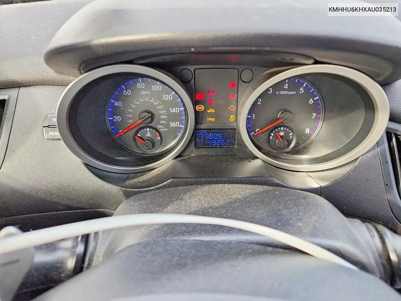 2010 Hyundai Genesis Coupe 3.8L VIN: KMHHU6KHXAU035213 Lot: 45774796