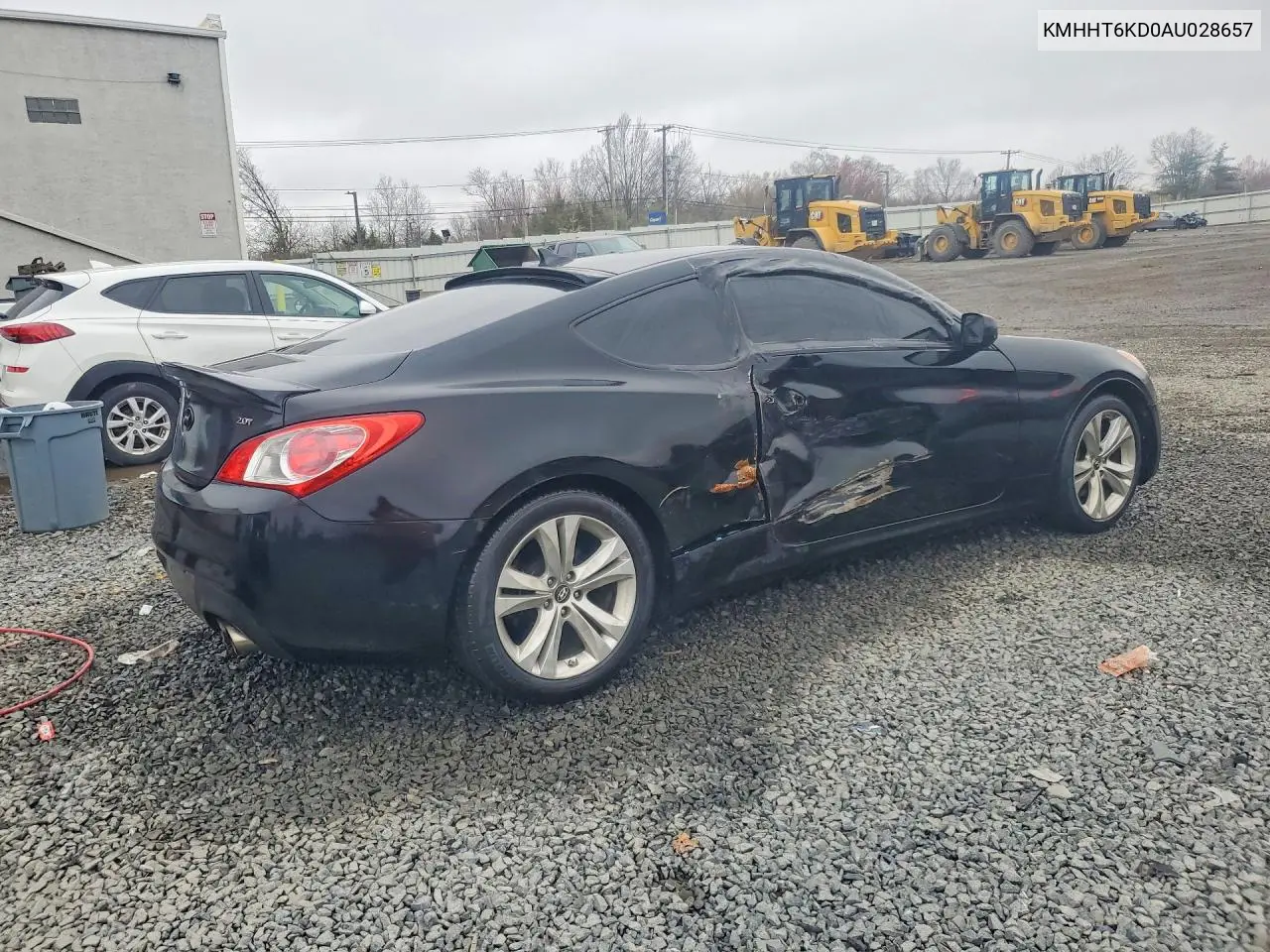 2010 Hyundai Genesis Coupe 2.0T VIN: KMHHT6KD0AU028657 Lot: 48645986