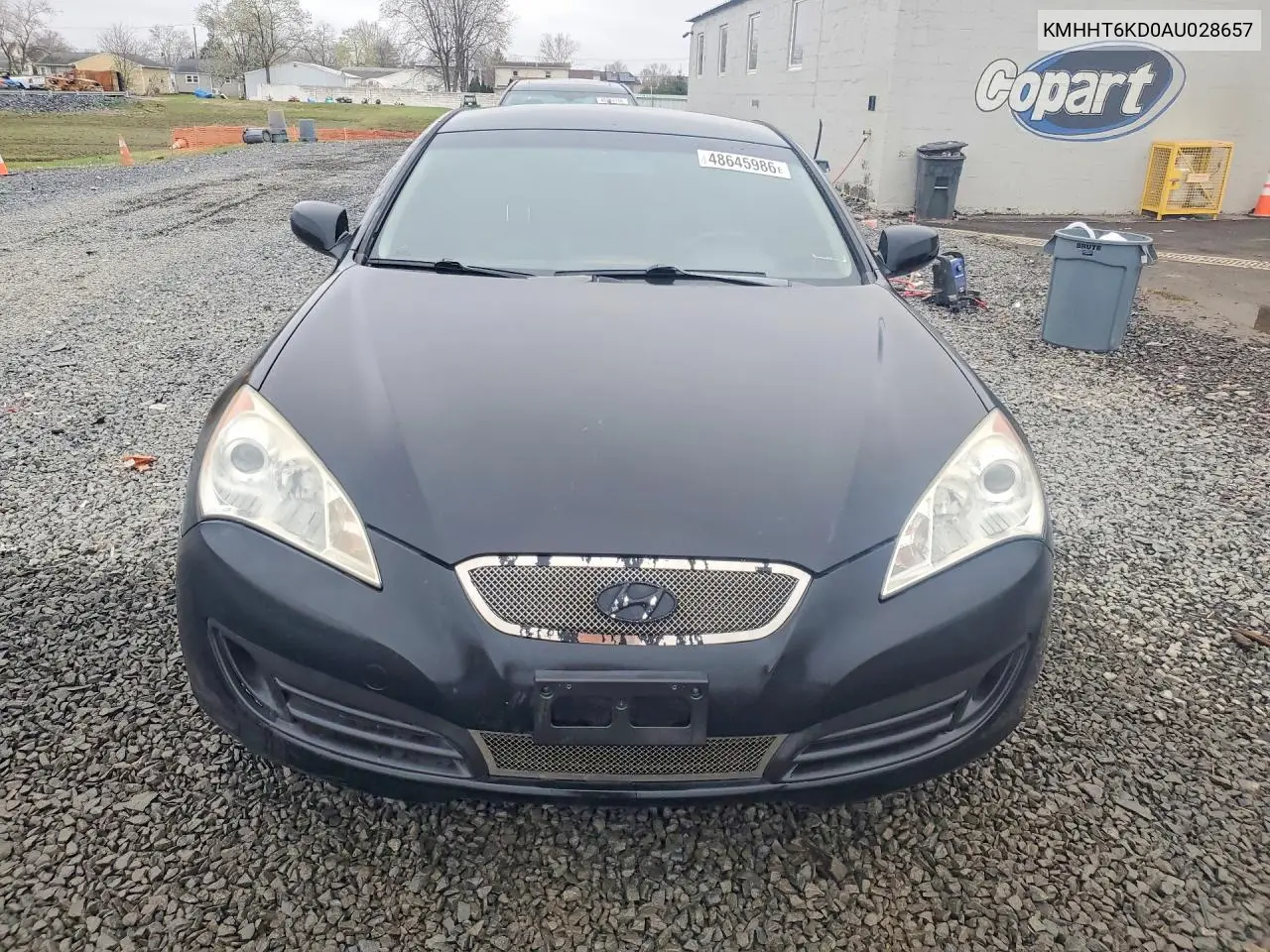 2010 Hyundai Genesis Coupe 2.0T VIN: KMHHT6KD0AU028657 Lot: 48645986