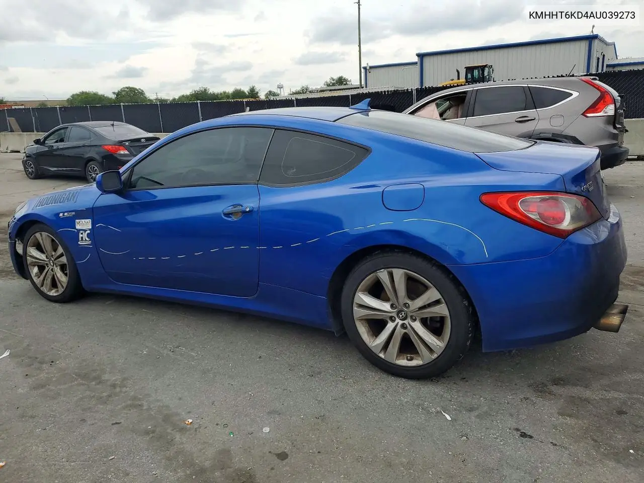 2010 Hyundai Genesis Coupe 2.0T VIN: KMHHT6KD4AU039273 Lot: 52901746