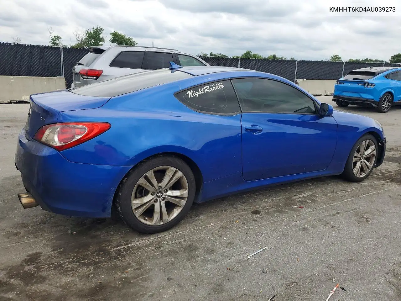 2010 Hyundai Genesis Coupe 2.0T VIN: KMHHT6KD4AU039273 Lot: 52901746
