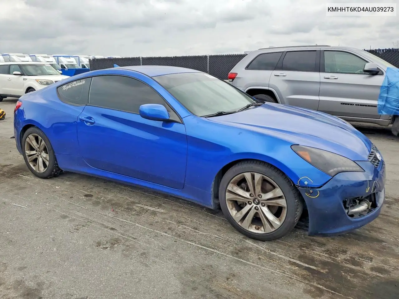 2010 Hyundai Genesis Coupe 2.0T VIN: KMHHT6KD4AU039273 Lot: 52901746