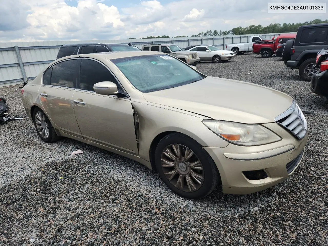 2010 Hyundai Genesis 3.8L VIN: KMHGC4DE3AU101333 Lot: 56754416