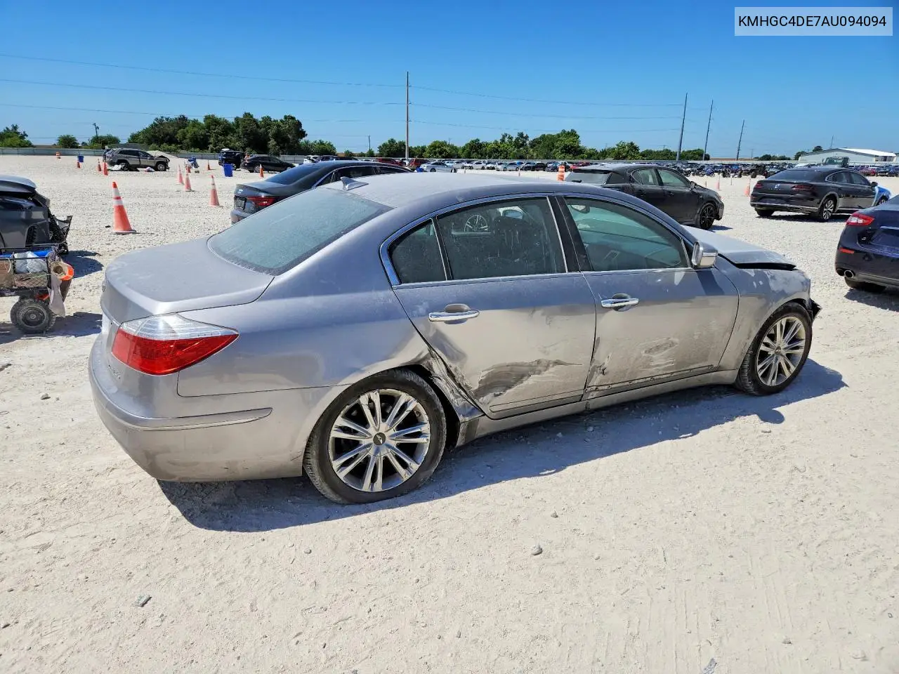 2010 Hyundai Genesis 3.8L VIN: KMHGC4DE7AU094094 Lot: 60487136