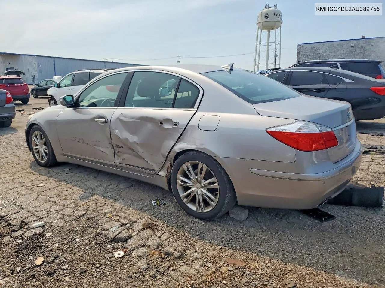 2010 Hyundai Genesis 3.8L VIN: KMHGC4DE2AU089756 Lot: 60564496