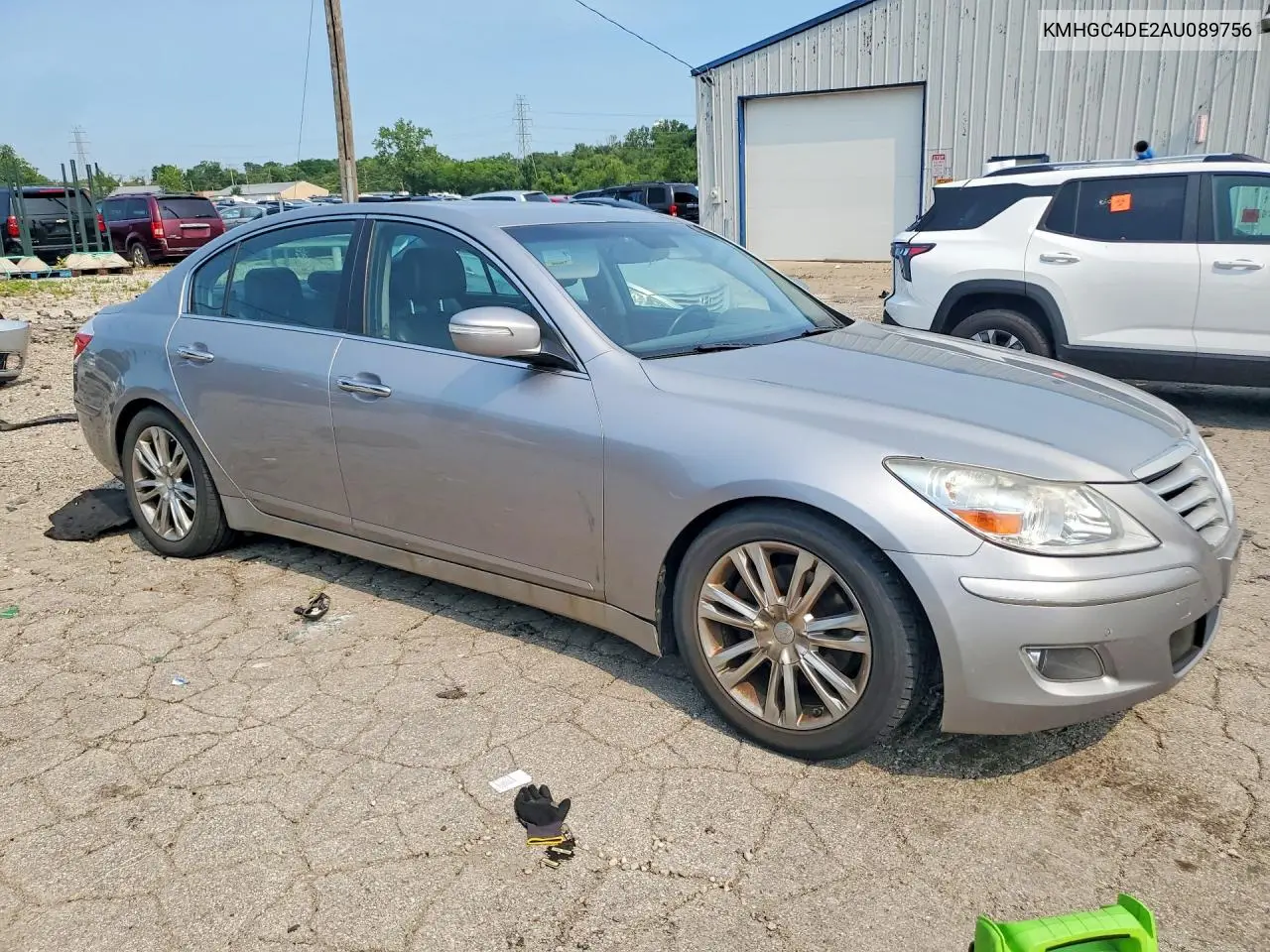 2010 Hyundai Genesis 3.8L VIN: KMHGC4DE2AU089756 Lot: 60564496