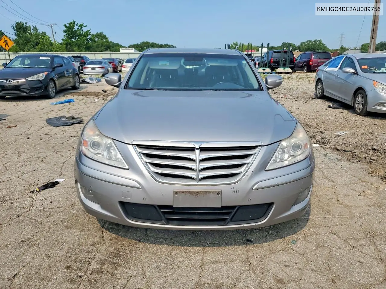 2010 Hyundai Genesis 3.8L VIN: KMHGC4DE2AU089756 Lot: 60564496