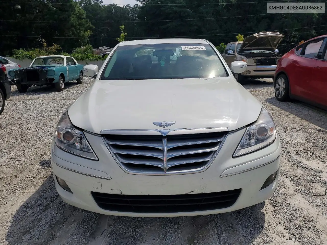 2010 Hyundai Genesis 3.8L VIN: KMHGC4DE8AU086862 Lot: 60604826