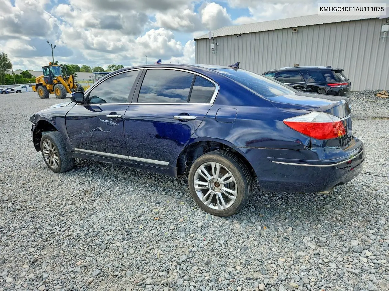 2010 Hyundai Genesis 4.6L VIN: KMHGC4DF1AU111075 Lot: 60632686