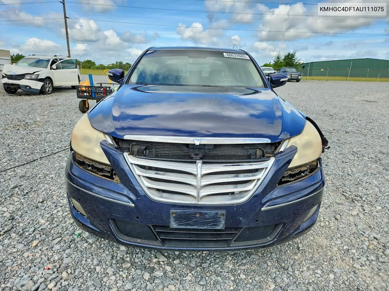 2010 Hyundai Genesis 4.6L VIN: KMHGC4DF1AU111075 Lot: 60632686