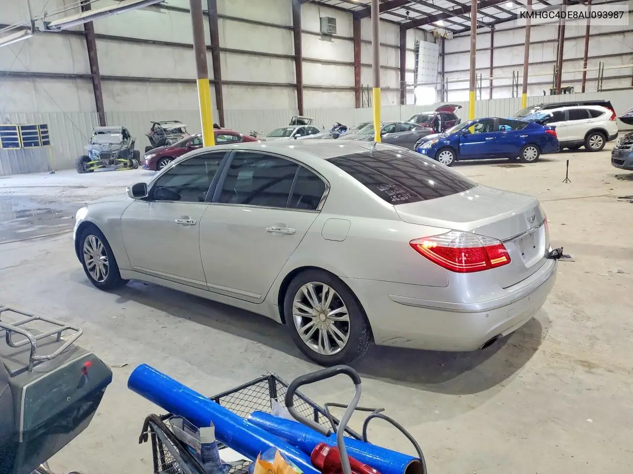 2010 Hyundai Genesis 3.8L VIN: KMHGC4DE8AU093987 Lot: 61315306