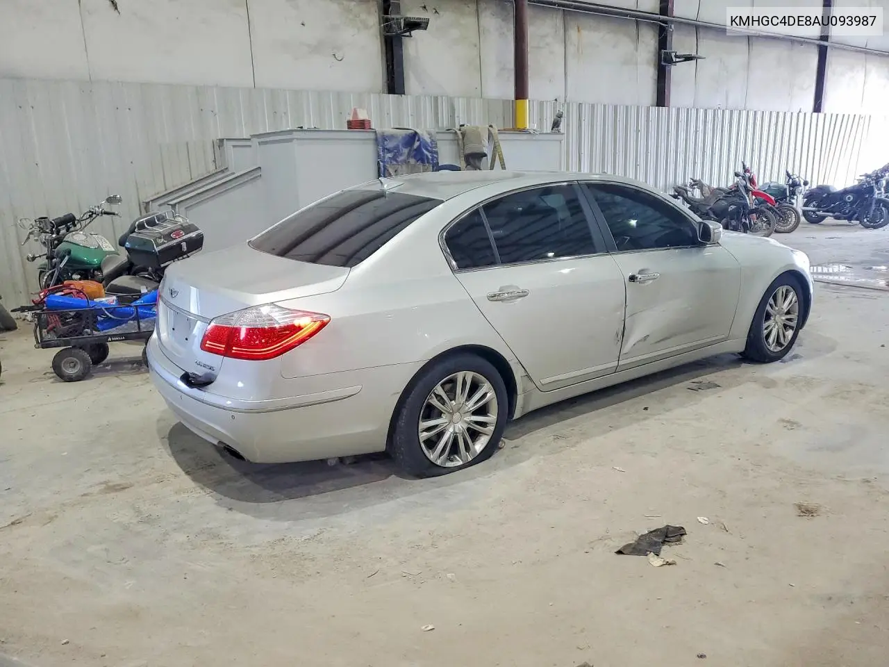 2010 Hyundai Genesis 3.8L VIN: KMHGC4DE8AU093987 Lot: 61315306