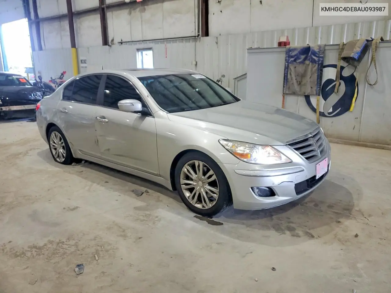 2010 Hyundai Genesis 3.8L VIN: KMHGC4DE8AU093987 Lot: 61315306