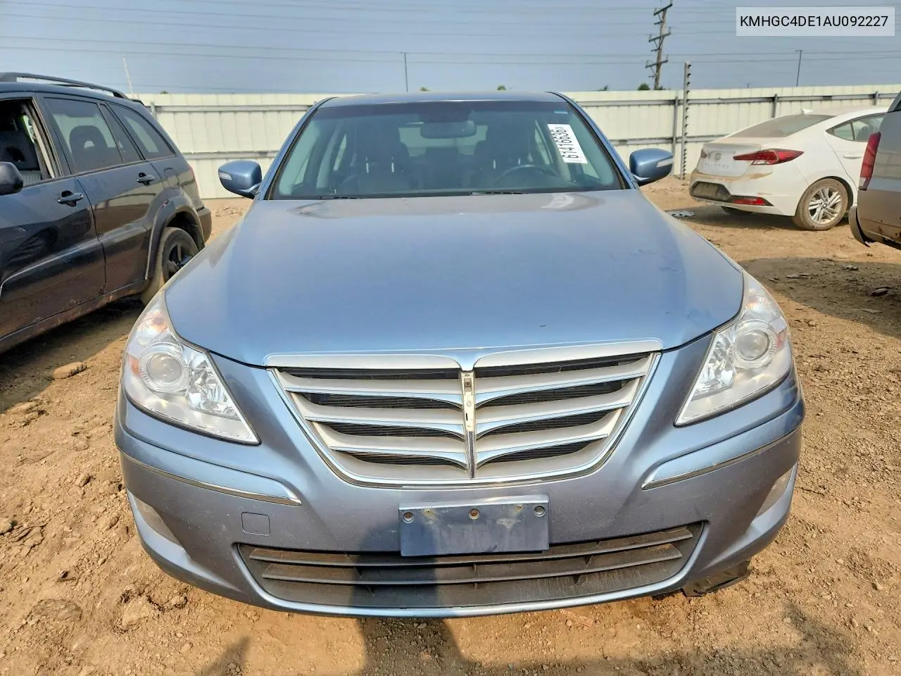 2010 Hyundai Genesis 3.8L VIN: KMHGC4DE1AU092227 Lot: 61416636