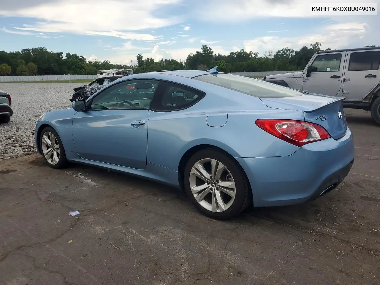 2011 Hyundai Genesis Coupe 2.0T VIN: KMHHT6KDXBU049016 Lot: 59184626