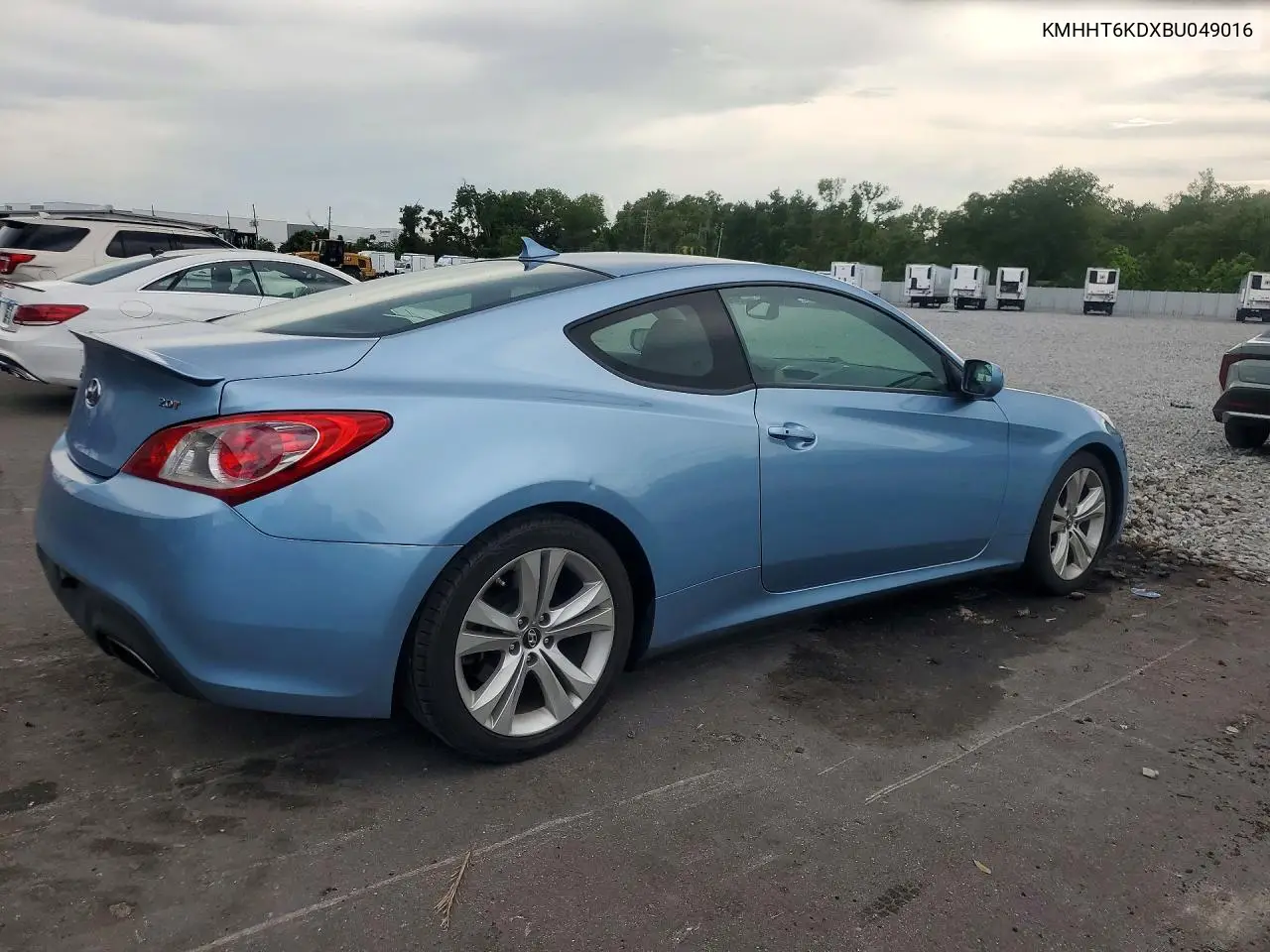 2011 Hyundai Genesis Coupe 2.0T VIN: KMHHT6KDXBU049016 Lot: 59184626