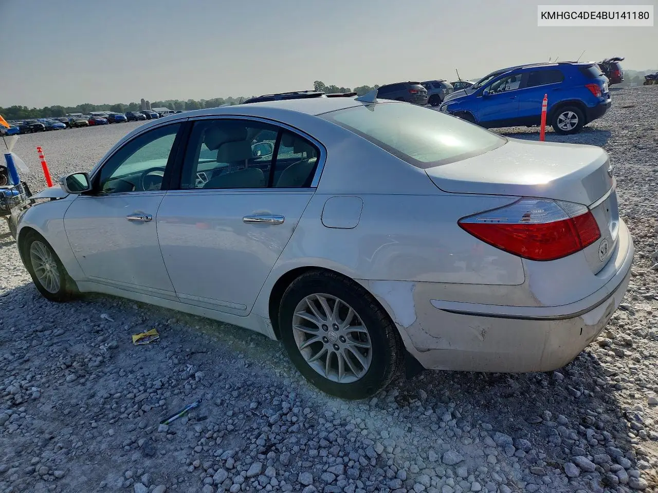 2011 Hyundai Genesis 3.8L VIN: KMHGC4DE4BU141180 Lot: 59304806