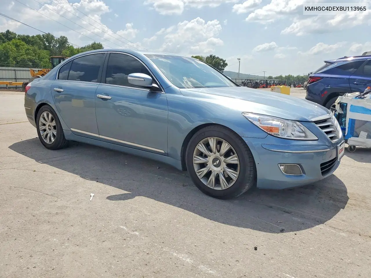 2011 Hyundai Genesis 3.8L VIN: KMHGC4DEXBU113965 Lot: 59313316